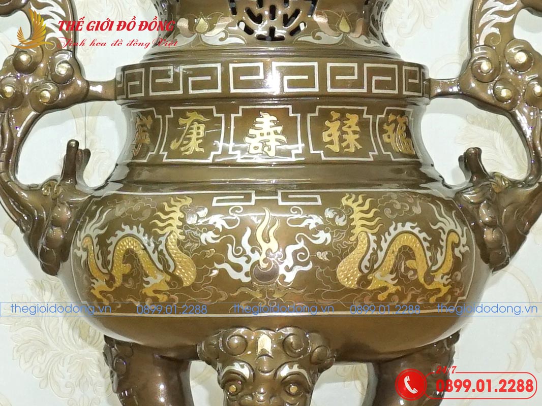 dinh-dong-tho-cung-kham-long-phung-dong-do-cao-60cm-3 đỉnh đồng thờ cúng khảm long phụng đồng đỏ cao 60cm-03