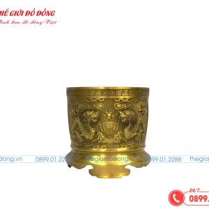 bát hương vàng đậm - 01