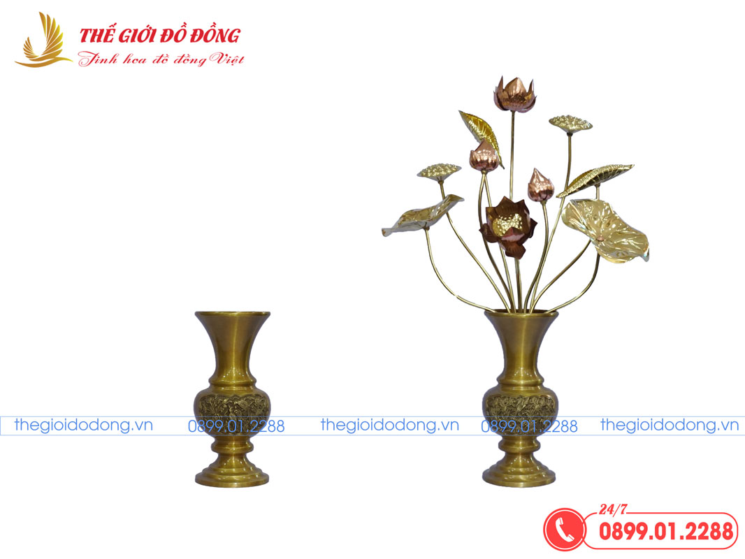 binh-hoa-vang-dam-04 bình hoa vàng đậm cao 25cm - 04
