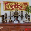 bộ đại tự nền đỏ dát vàng - 01