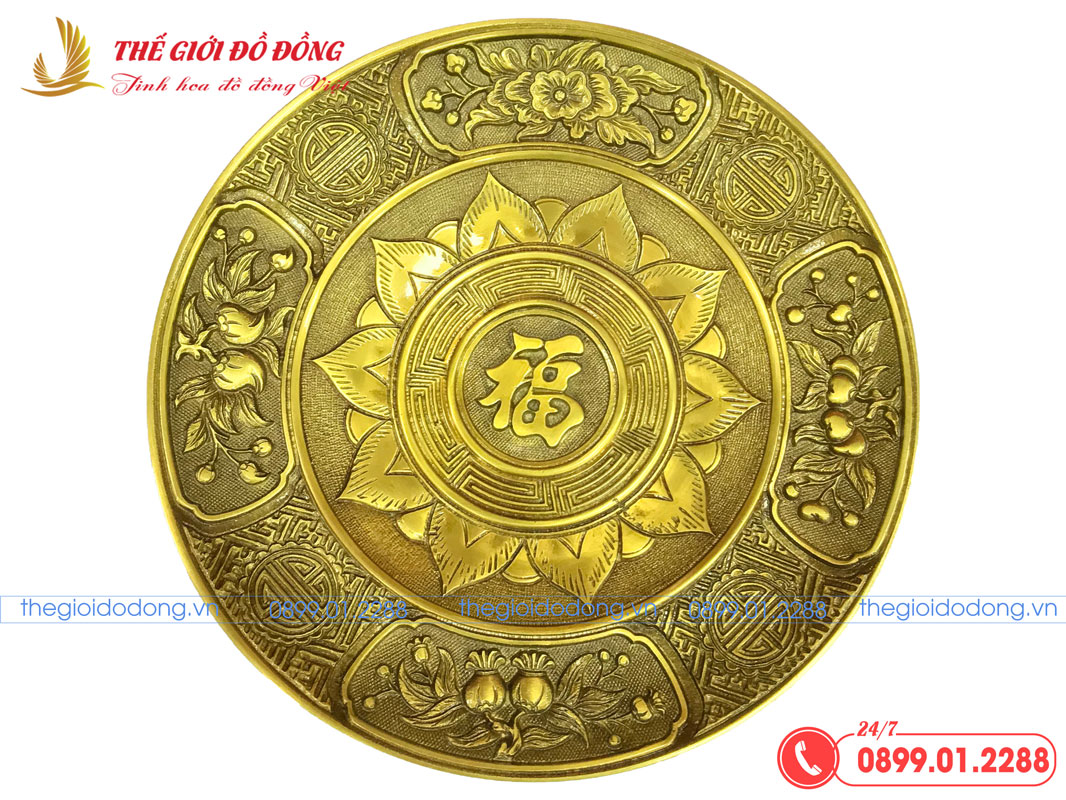 mam-bong-vang-dam-04 mâm bồng vàng đậm - 04