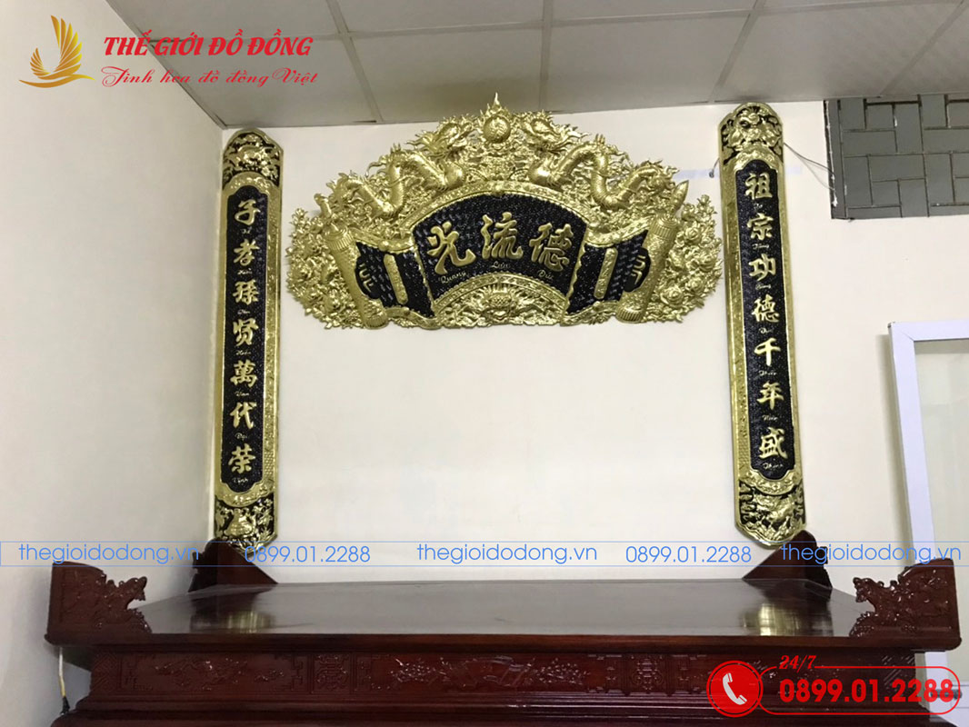 bo-cuon-thu-cau-doi-nen-den-1m55-05 bộ cuốn thư câu đối nền đen 1m55 - 05