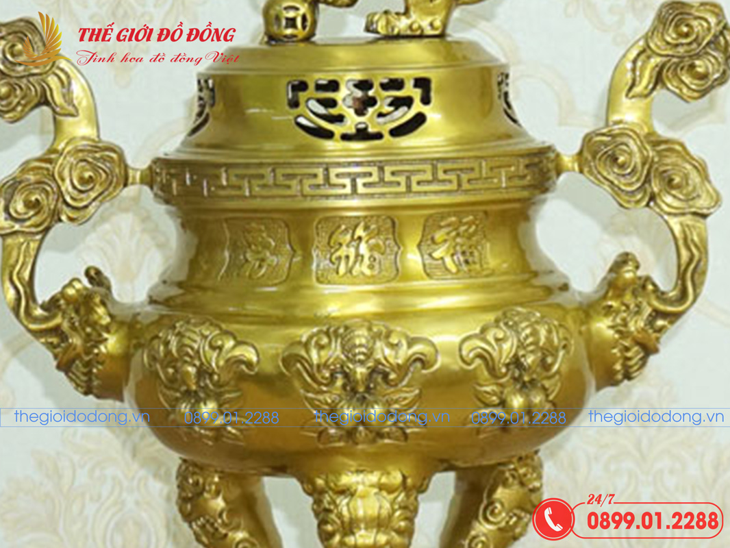 dinh-doi-dao-mau-vang-dam-cao-40cm-05 đỉnh dơi đào màu vàng đậm cao 40cm - 05