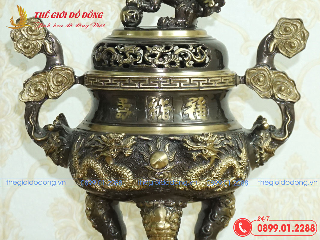 dinh-rong-mau-xanh-cao-cao-40cm-03 đỉnh rồng màu xanh cạo cao 40cm - 03