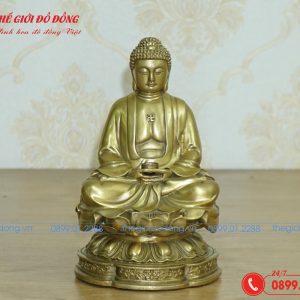 tượng phật a di đà cao 20cm - 01