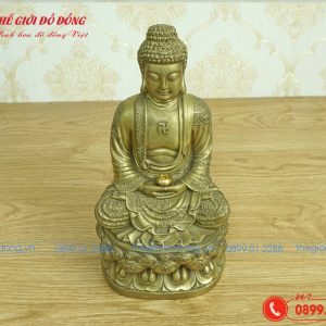 tượng phật a di đà cao 30cm - 08