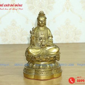 tượng phật bồ tát cao 20cm - 01